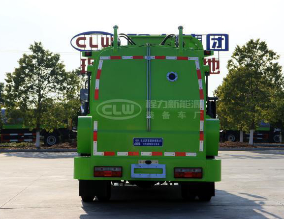 東風華神8方純電動餐廚垃圾車圖片4