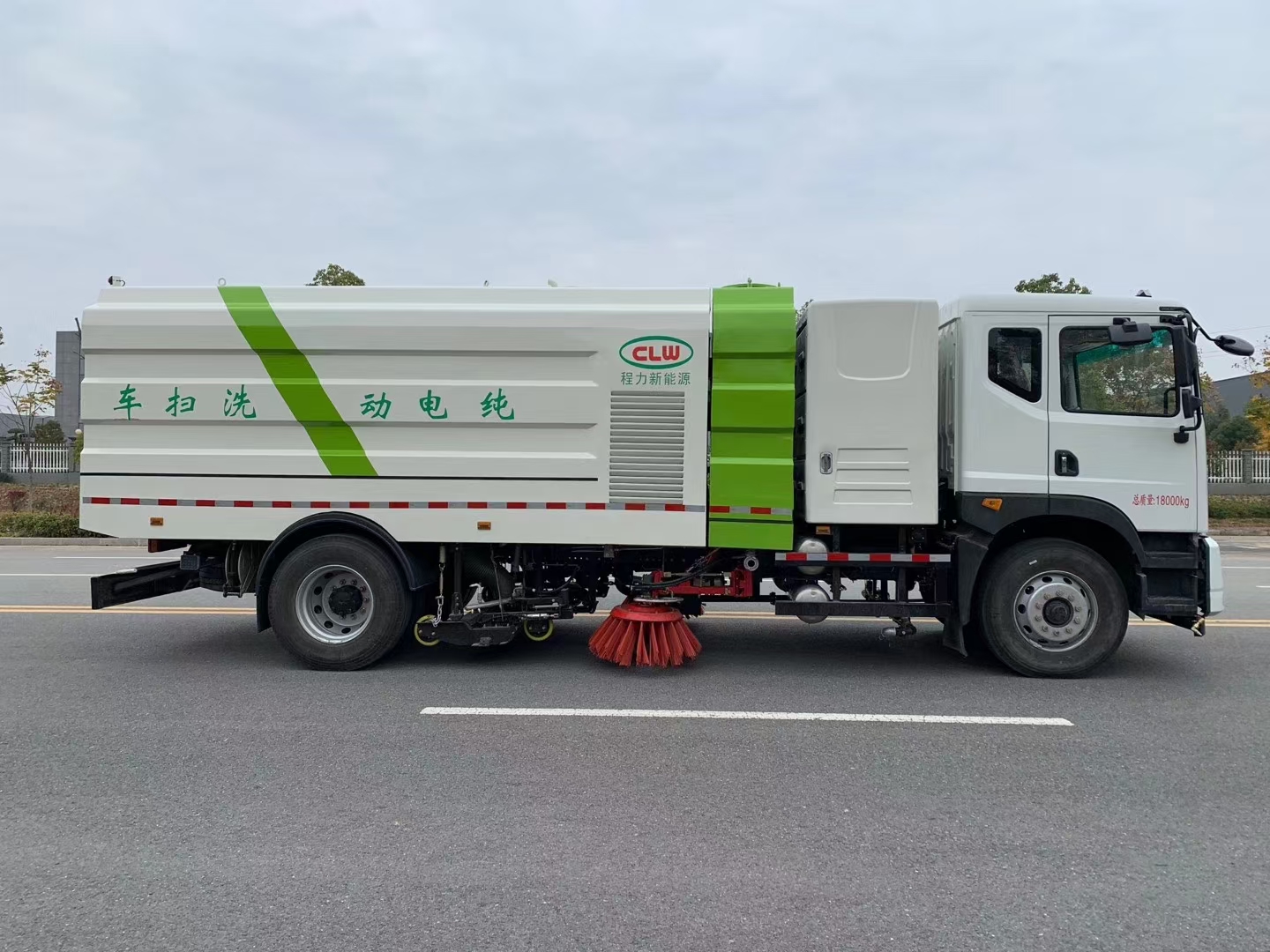 東風華神純電動洗掃車圖片3