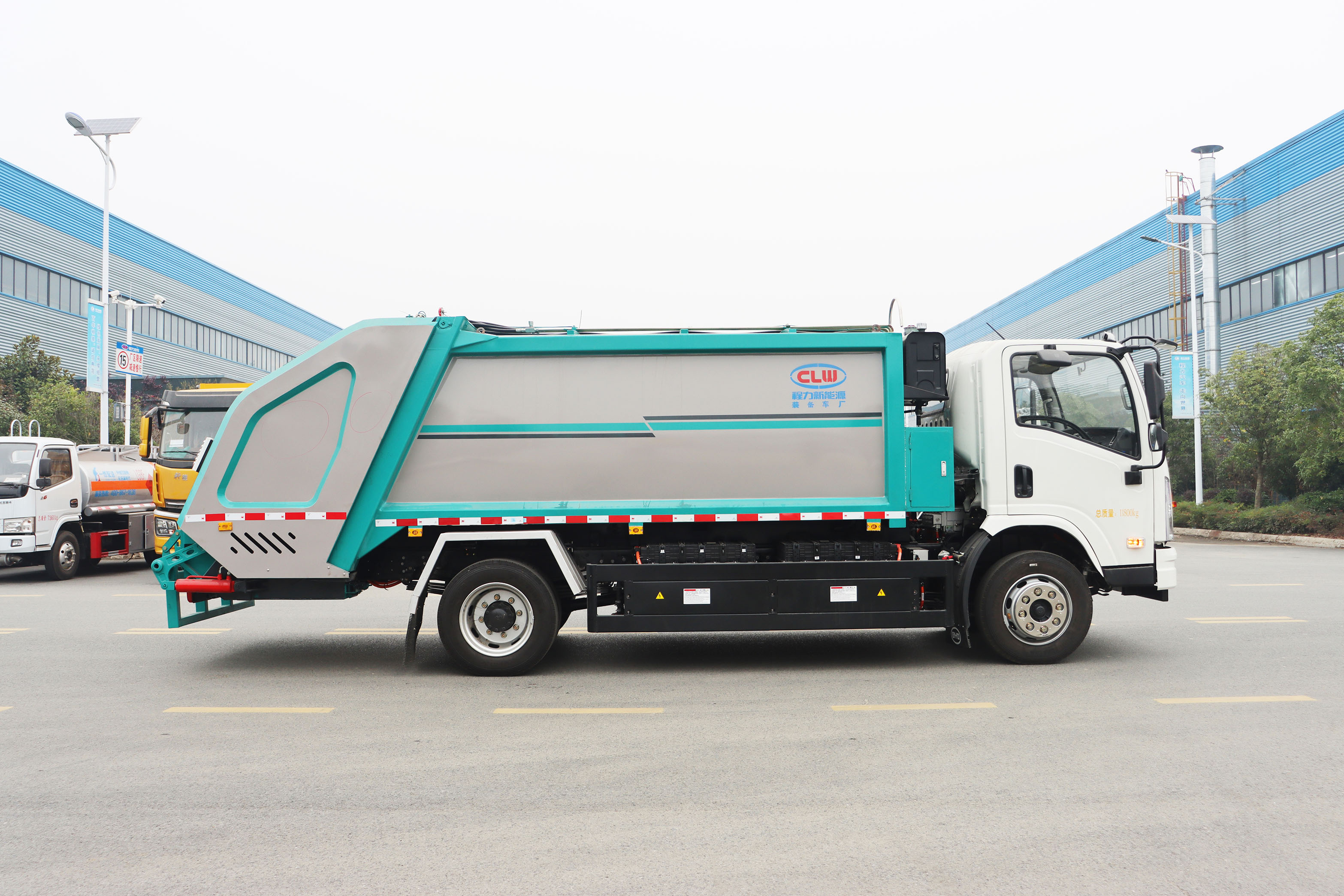8方比亞迪T7B純電動壓縮垃圾車圖片3