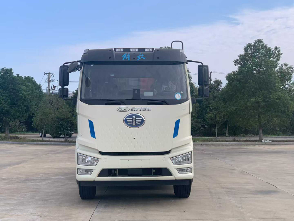 解放14方純電動高端壓縮垃圾車EV圖片2