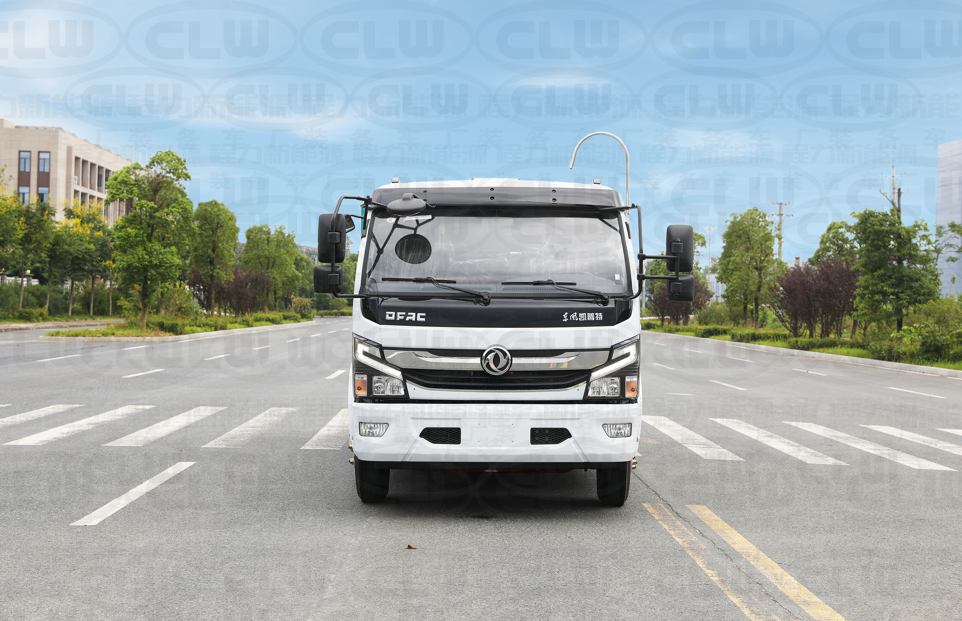 東風(fēng)凱普特純電動(dòng)8方壓縮垃圾車(chē)圖片2