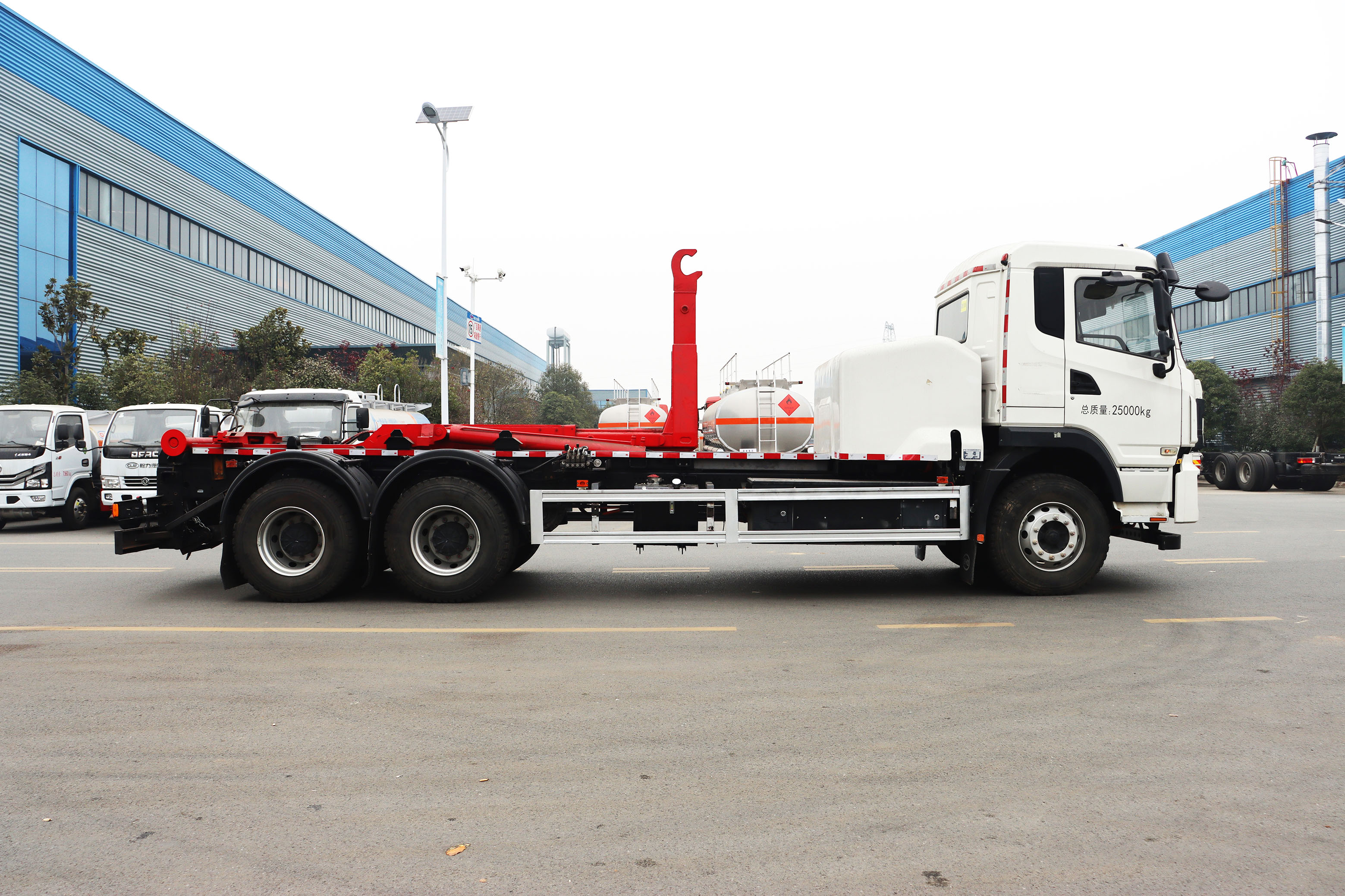 比亞迪T9純電動(dòng)車(chē)廂可卸式垃圾車(chē)圖片2